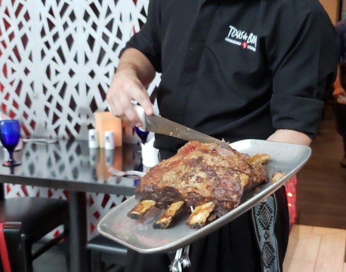 Beef ribs at Texas de Brazil
