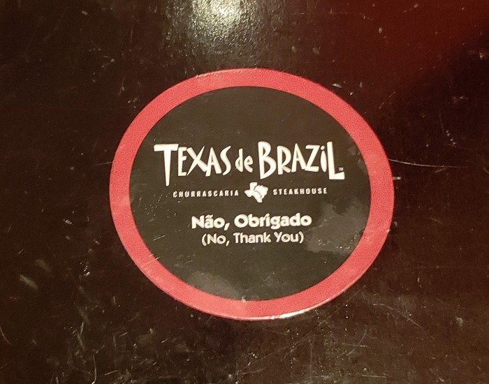 Texas de Brazil all done