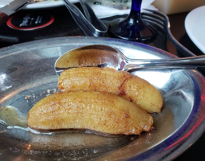 Texas de Brazil fried bananas