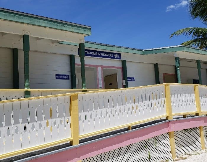 Turtle sanctuary changing rooms