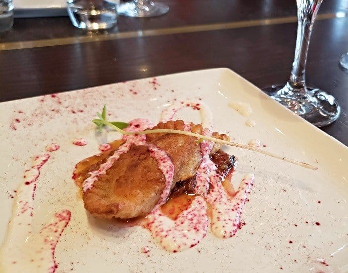 Pierogi with braised veal cheeks