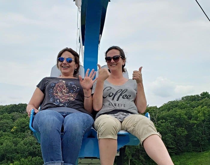 Soaring Eagle Zipline ride