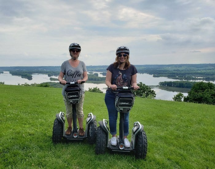 View on the segway