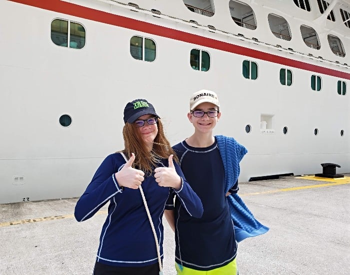 Feeling good at sea