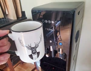 Primo water for coffee
