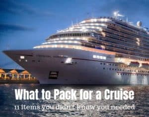 What to Pack for a Cruise