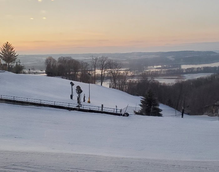 Chestnut Mountain sunset