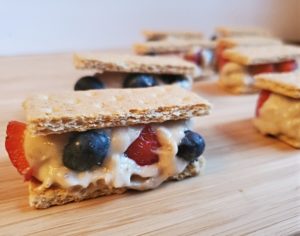 Banana ice cream sandwich
