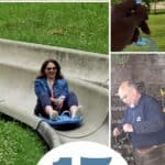 Collage of four activities with text 15 cool activities in Galena Illinois.