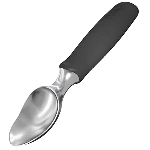 SUMO Ice Cream Scoop Stainless Steel - Ice Cream Scooper with Comfortable Handle - Green