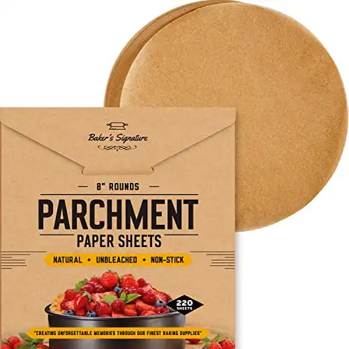 8 Inch Parchment Paper Rounds