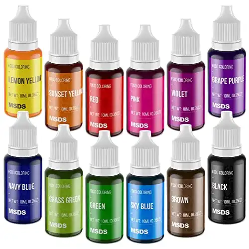 Gel Food Coloring