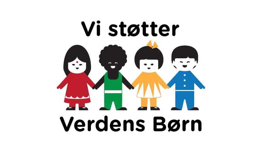 vi støtter verdens børn