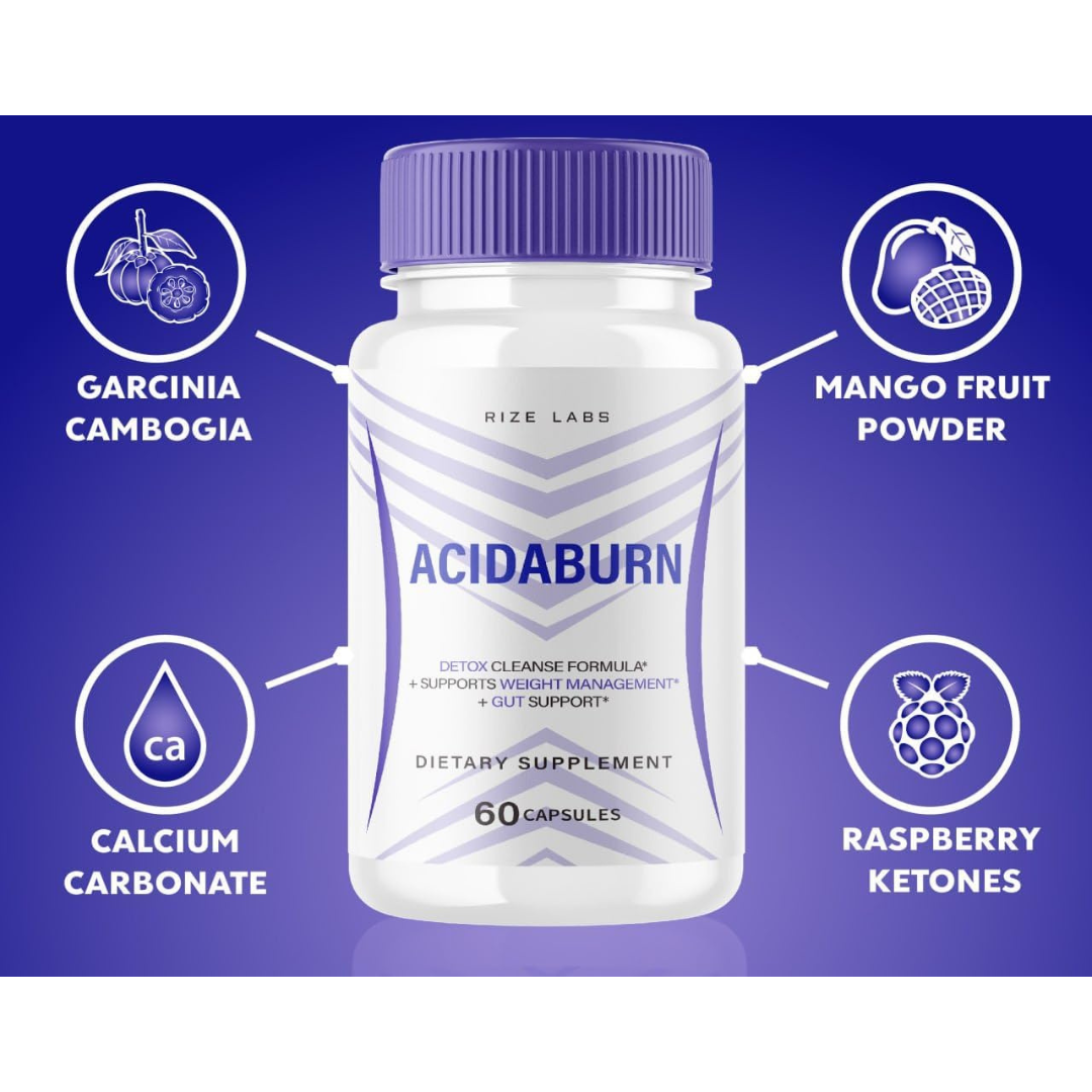 ACIDABURN: THE SECRET TO TURNING YOUR BODY INTO A FAT-BURNING MACHINE!