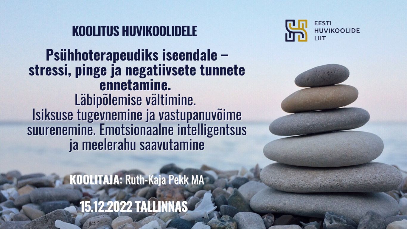 Psühhoterapeudiks iseendale tln