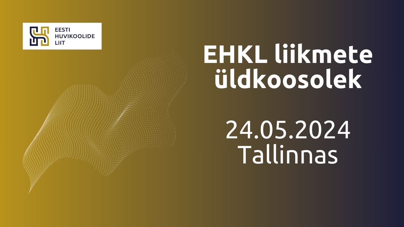 EHKL üldkoosolekule 24.05.2024 registreerimine