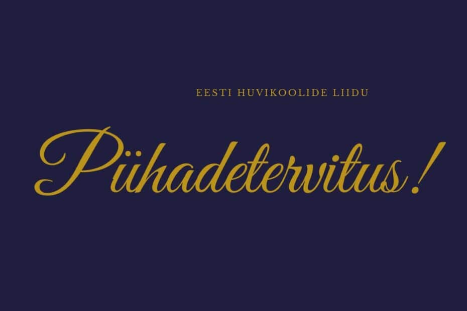 Pühadetervitus 2024