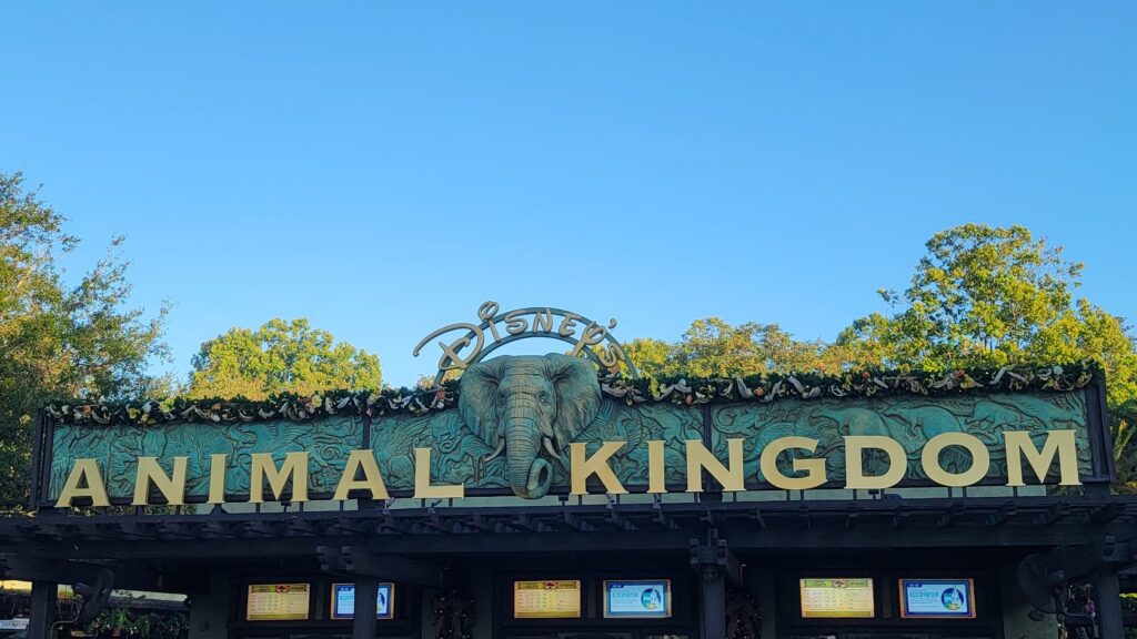 When does Disney World put up the Christmas decorations at the theme parks? 9