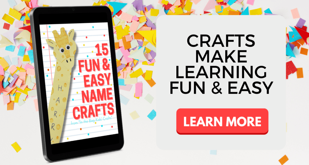 instructions on how to purchase name crafts collection and ipad mockup of product 