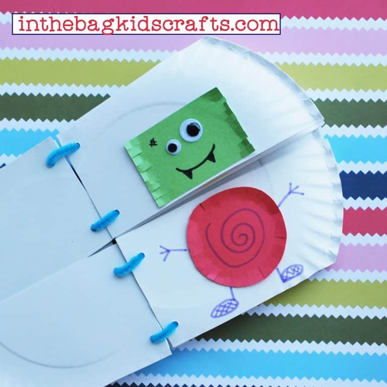 MONSTER SHAPE FLIP BOOK