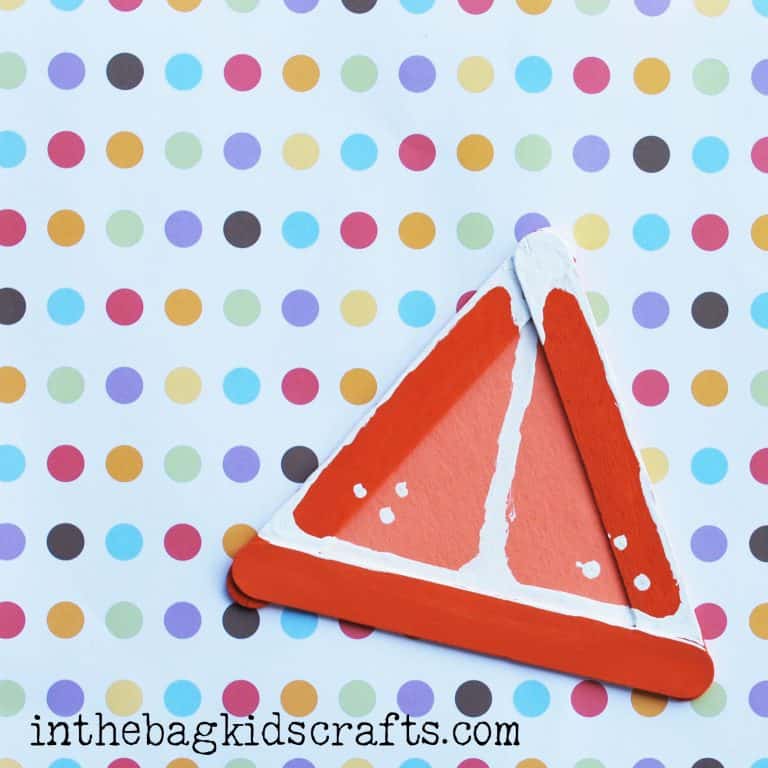 Easy Summertime Kids' Craft Orange Slices