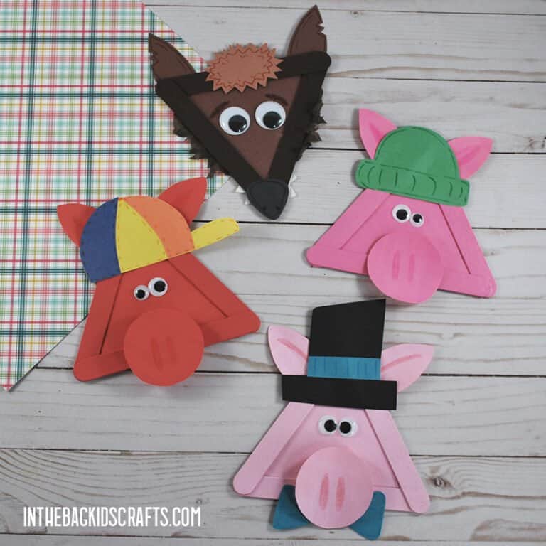 THREE LITTLE PIGS CRAFT