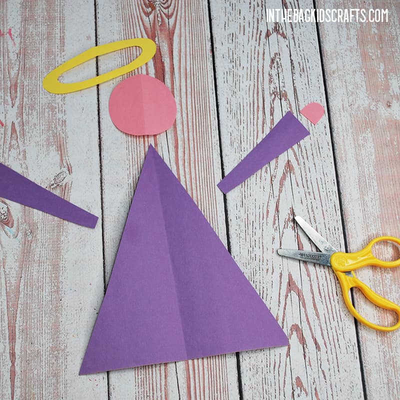 HANDMADE CHRISTMAS GREETING CARD STEP 1