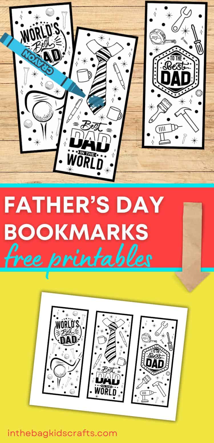 Free Printable Father's Day Bookmarks