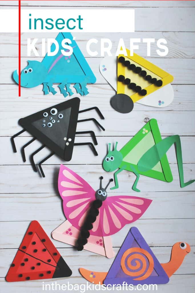 7 Easy Bug Crafts for Kids • In the Bag Kids' Crafts