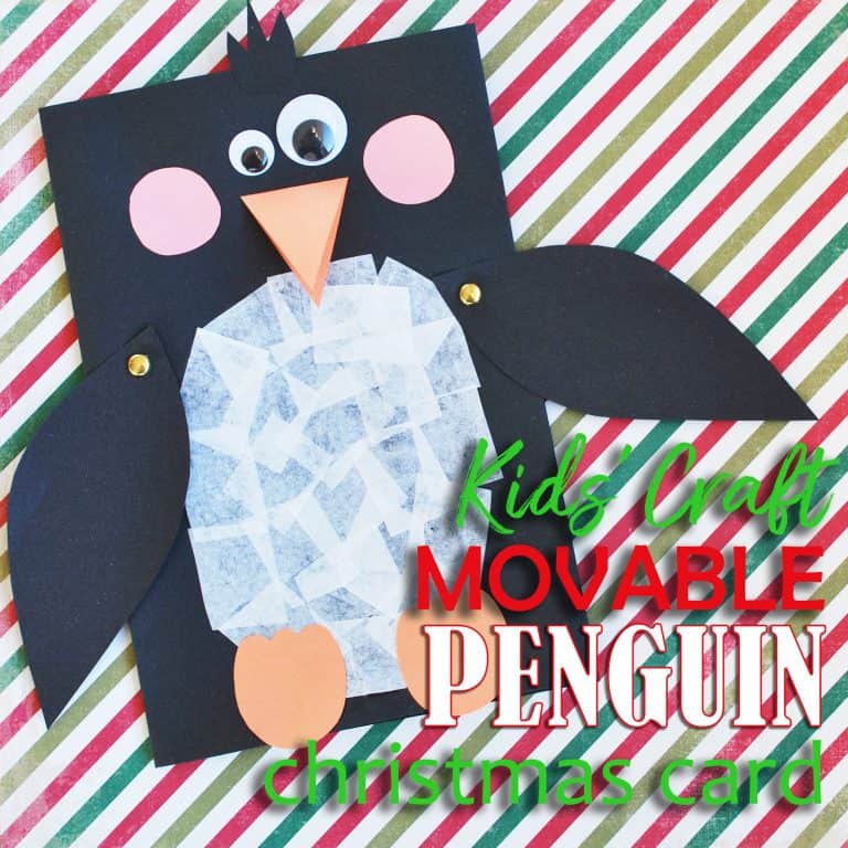 Penguin Christmas Card