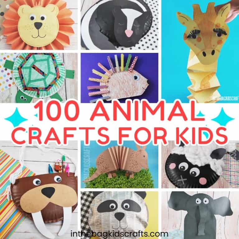 100 animal crafts for kids