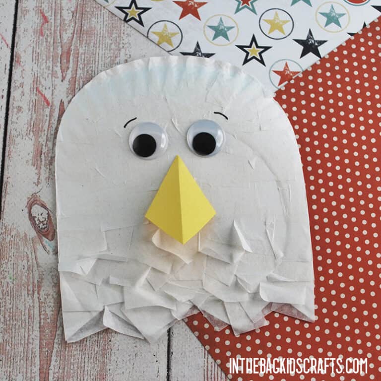 BALD EAGLE CRAFT FOR KIDS