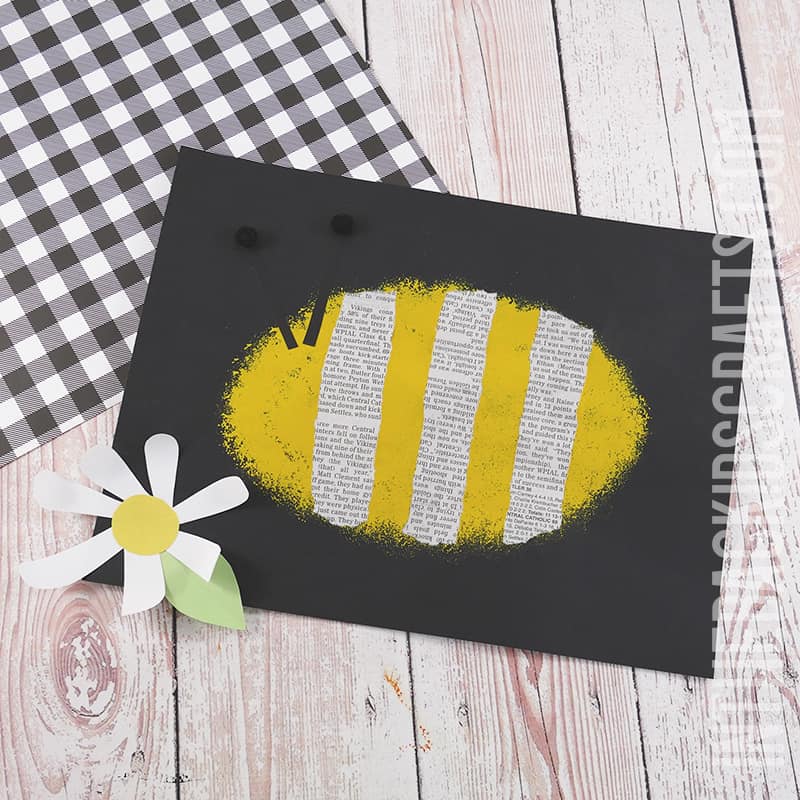 BUMBLEBEE CRAFT FOR KIDS