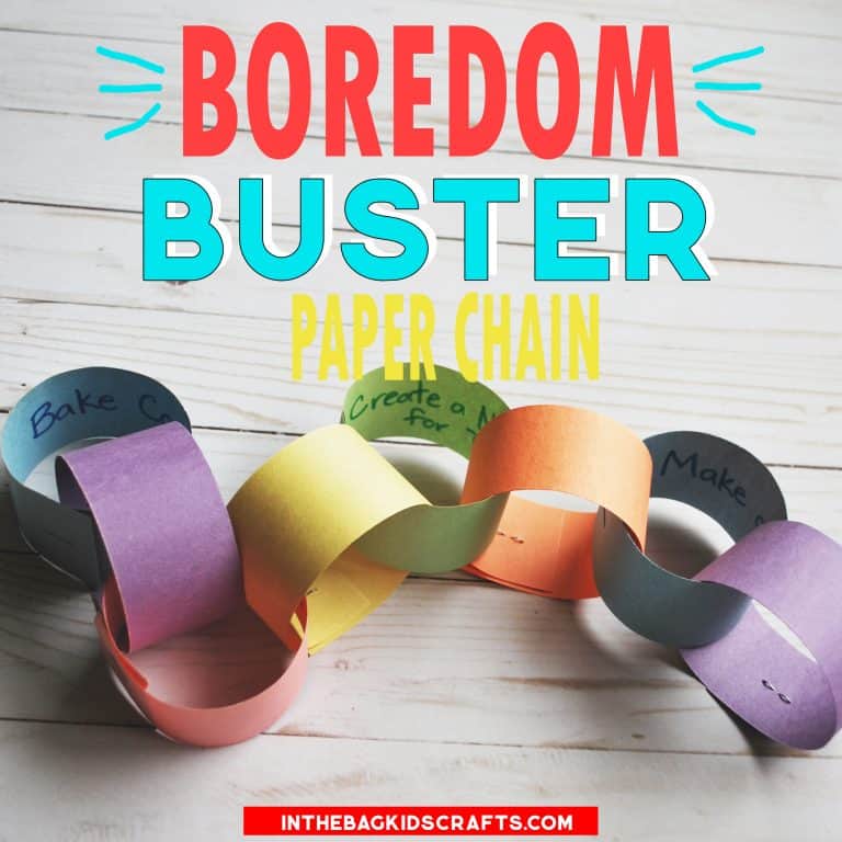 BOREDOM BUSTER ACTIVITIES FOR KIDS