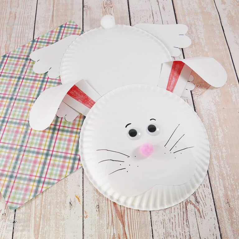 Paper Plate Bunny Craft