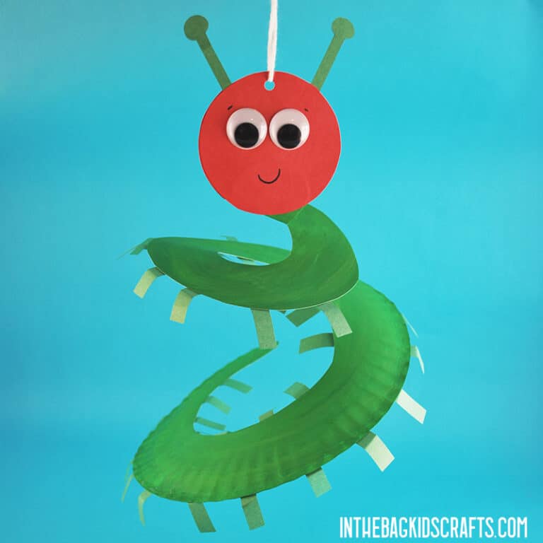 CATERPILLAR CRAFT FOR KIDS