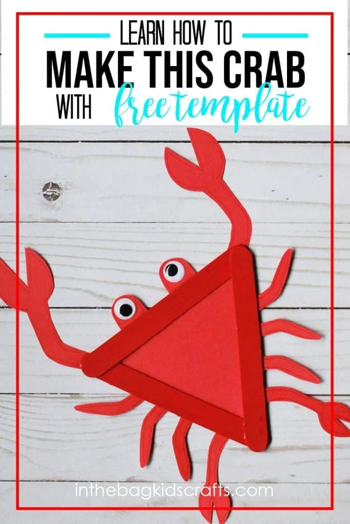CRAB CRAFT FOR KIDS