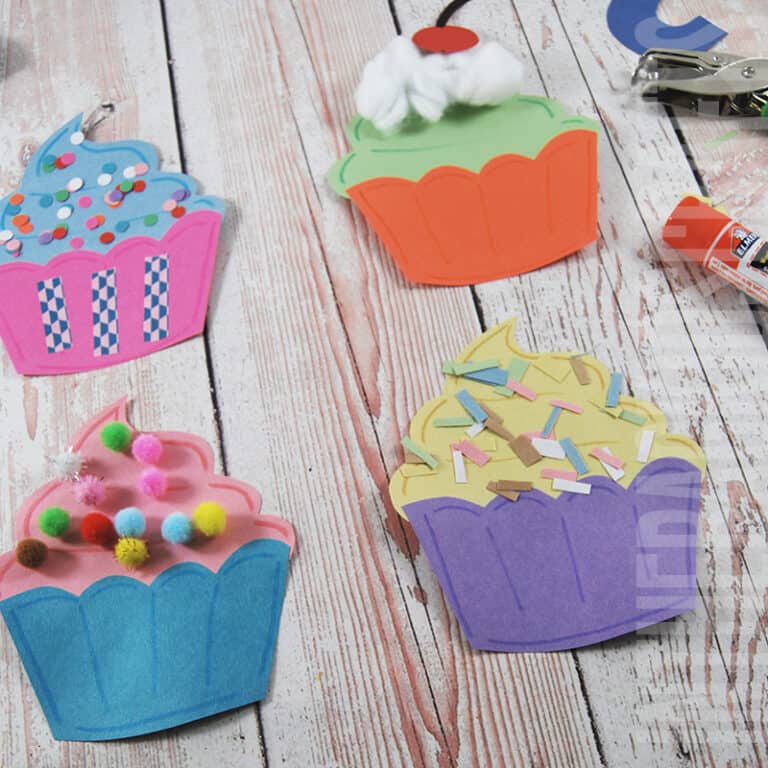 Cupcake Craft for Kids