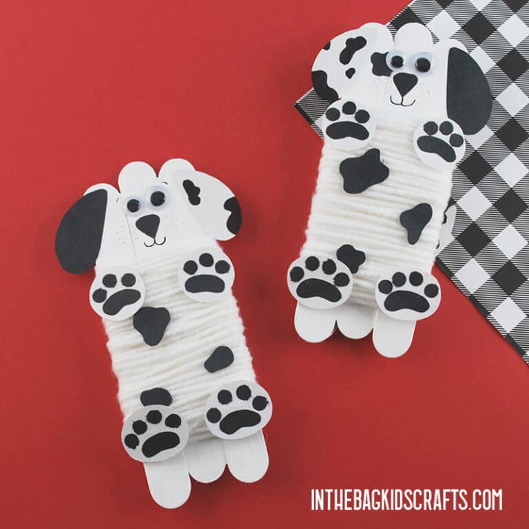DALMATIAN CRAFT FOR KIDS