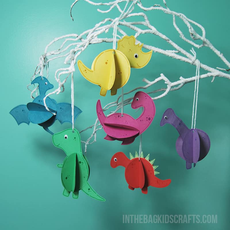 paper dinosaur crafts for kids