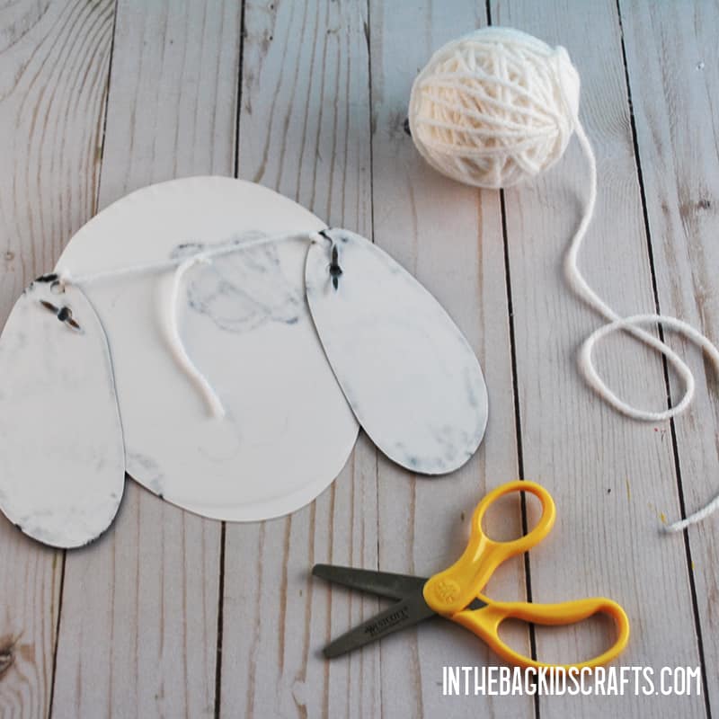 PAPER PLATE DOG CRAFT STEP 5