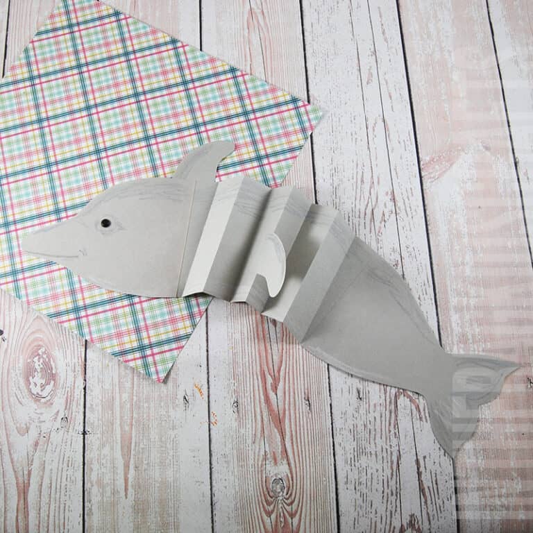 Easy Dolphin Craft for Kids
