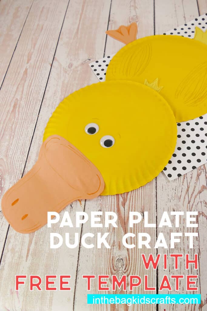 Paper Plate Duck Craft for Kids 