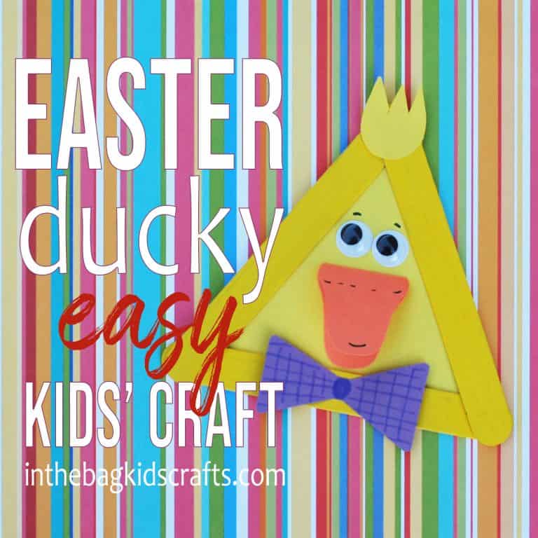 Duck Easter Craft