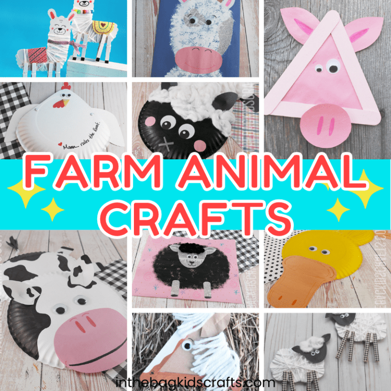 Farm Animal Crafts for Kids