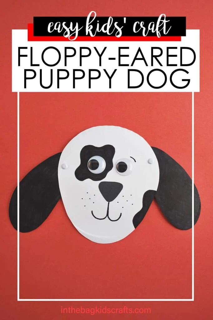 PAPER PLATE DOG CRAFT 