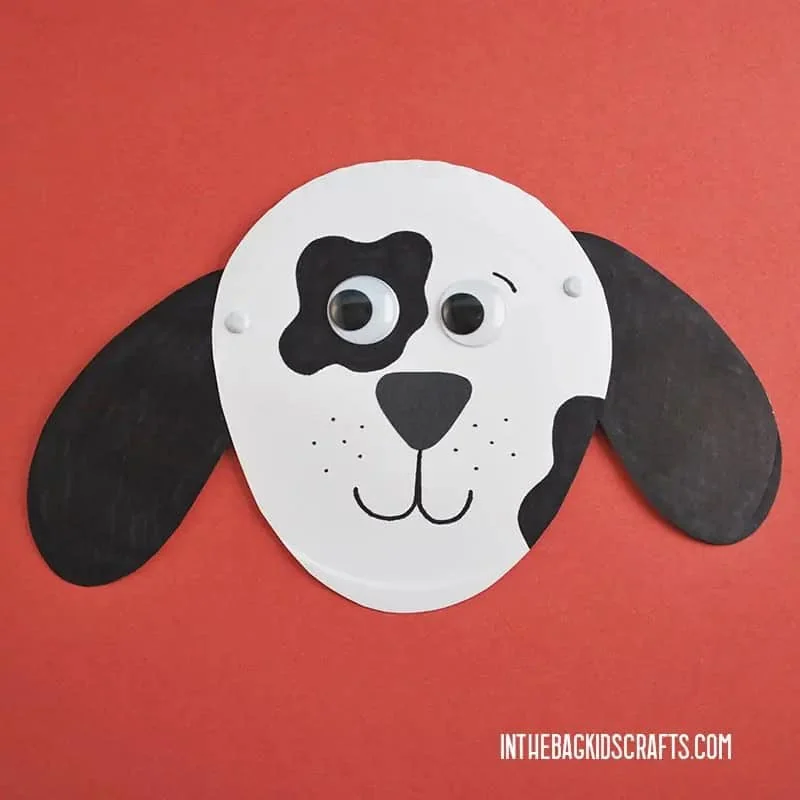 PAPER PLATE DOG CRAFT FEATURED IMAGE