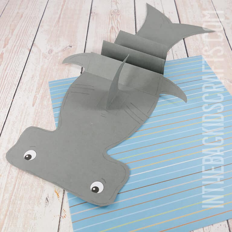 hammerhead shark craft for kids