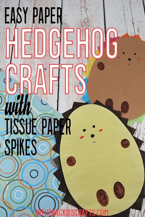 Hedgehog Craft for Kids 
