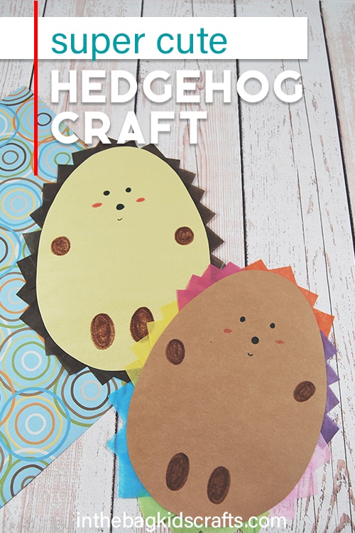Hedgehog Craft 